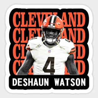 Cleveland Browns Deshaun Watson 4 Sticker